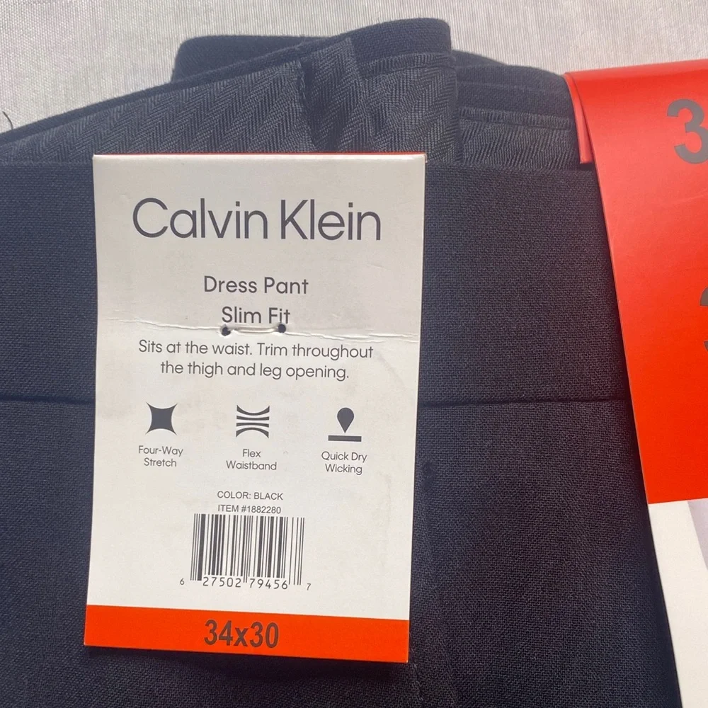 Calvin Klein Classic Black Trousers‎